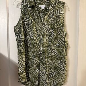 Ladies sleeveless shirt XL